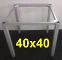 rámová konstrukce noha 40x40mm výška 680x830mm š.600mm (různé rozměry)