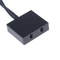 LED skříňový spínač 50*50*8,5mm Dual IRD2 - různé barvy