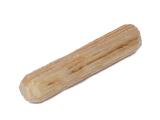 dřevěný kolík vroubkovaný - 6x35 1ks (různé rozměry)