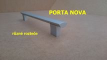 úchytka PORTA NOVA - hliník (různé rozteče)