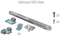 SOFTCLOSE - tlumič posuvných dveří SLIDIX S55