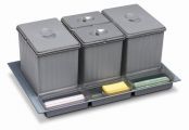 odpadkový koš Sistem pro skříňku 800mm (různé varianty)